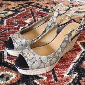 Coach Wedges *LOWER PRICE*